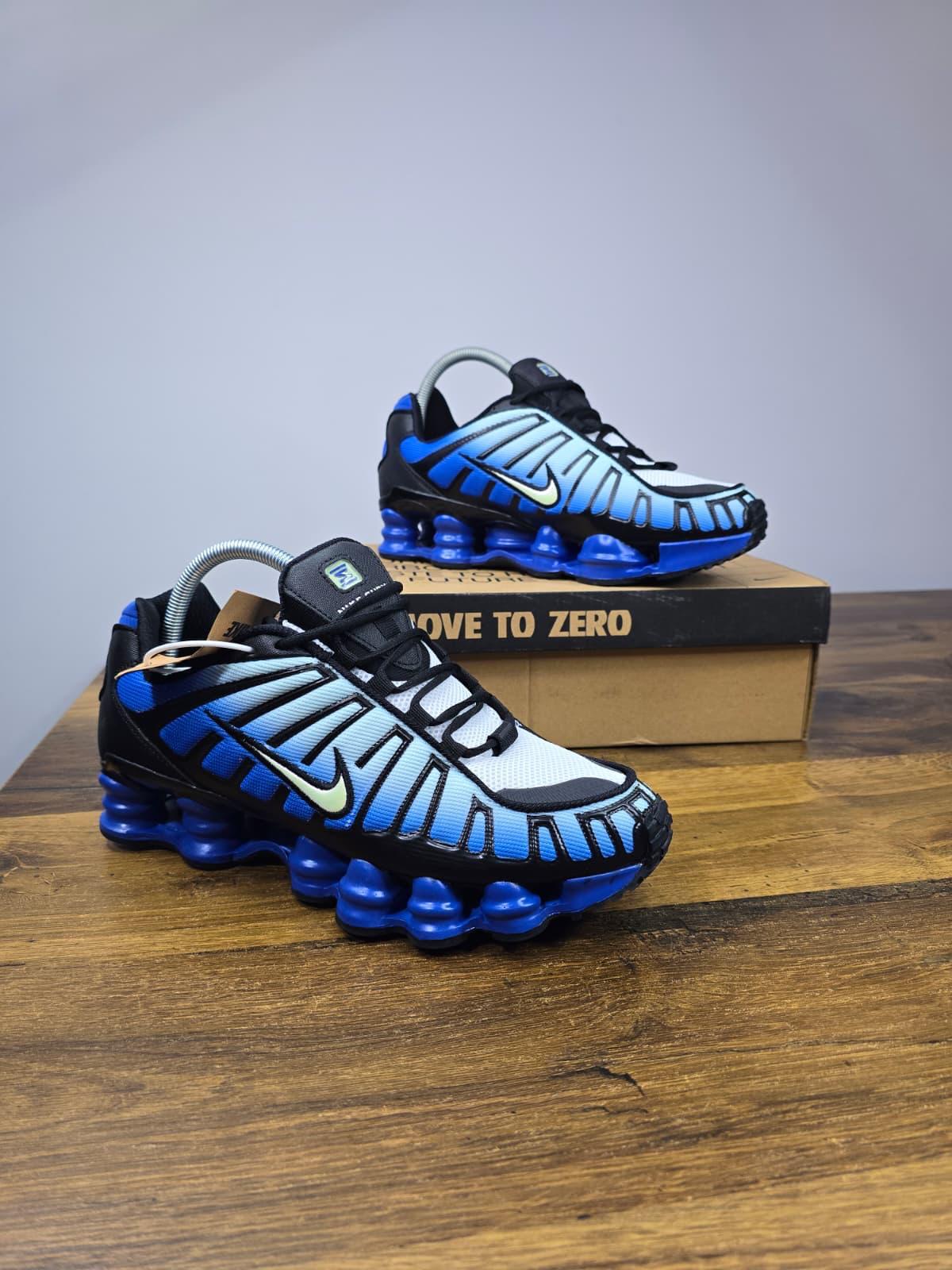 Nike Shox TL Vapor Green and Racer Blue