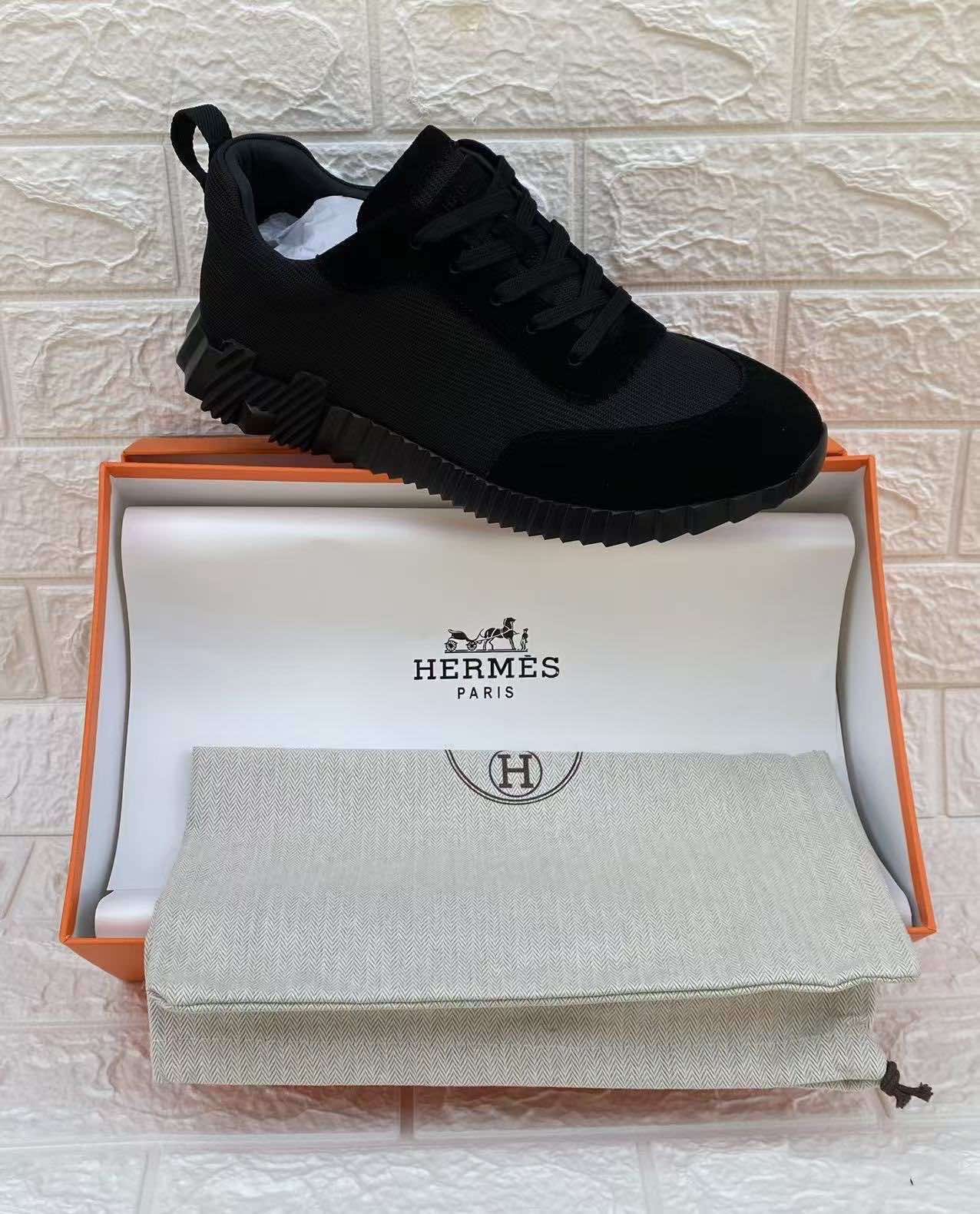 Hermes Bouncing Sneaker Black