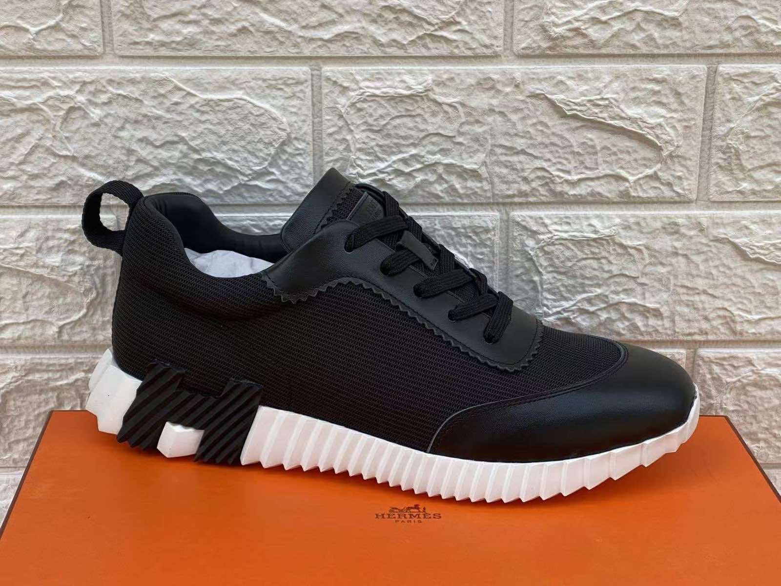Hermes Bouncing Sneaker B/W