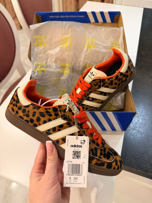 Adidas Samba OG Leopard Print Orange