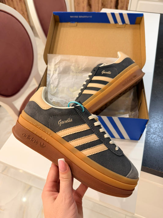 Adidas Gazelle Bold Grey Magic Beige